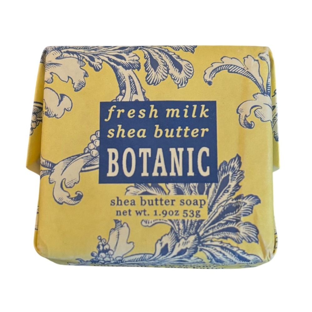 Greenwich Bay Trading Co | Botanic | Fresh Milk Shea Butter Soap | 1.9oz Bar‎